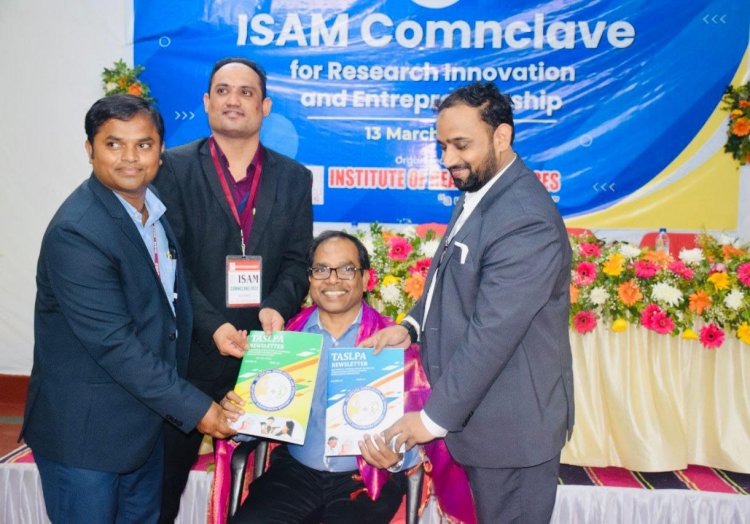 TASLPA GETS ISAM AWARD FOR HOSTING INTERNATIONAL SYMPOSIUM ON AUDIOLOGICAL MEDICINE 2022.