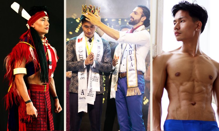 Nagaland tribal boy Merenzungba is representing India in Mr World Heritage Contest