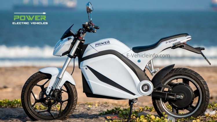 Power Electric Vehicles Launching its First Electric Motorcycle P-Sport with a Range of 210km 
