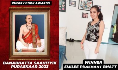 Smilee Prashant Bhatt Wins Banabhatta Saahityik Puraskaar 2023