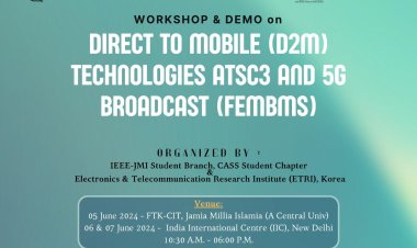 Korean Research Institute ETRI to Showcase Cutting-Edge Direct-to-Mobile (D2M) Broadcasting Technologies in India